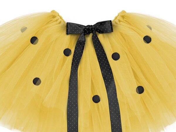 Saia tutu Bee, amarela, 50 x 25 cm