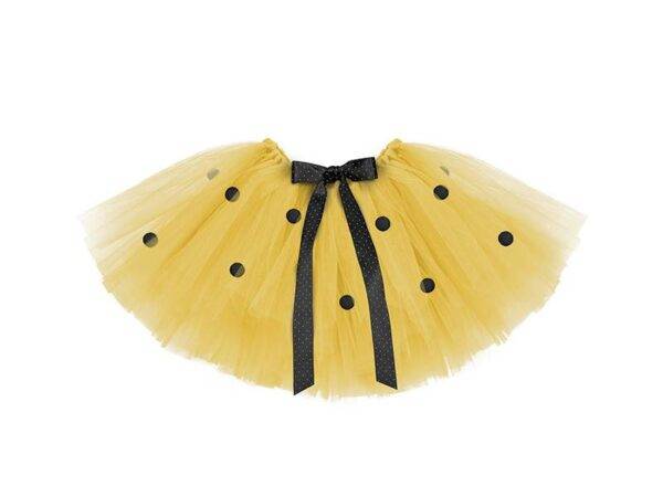 Saia tutu Bee, amarela, 50 x 25 cm