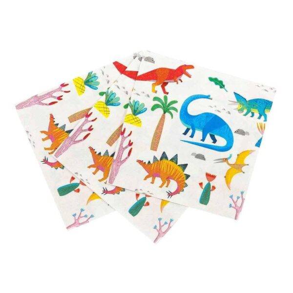 Guardanapos de papel Dinossauros