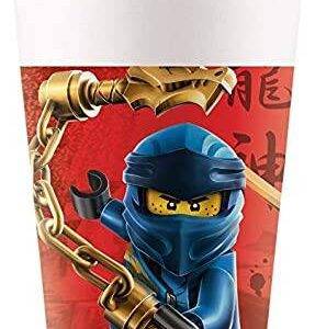 8 Copos Lego Ninjago