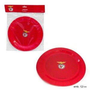 6 Pratos SL Benfica - Produto oficial Licenciado