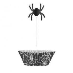24 FORMAS DE CUPCAKE SPIDER