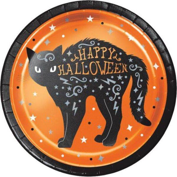 Pratos 18 cm Halloween