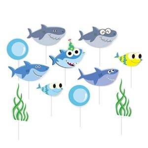 Baby Shark Cupcake Toppers