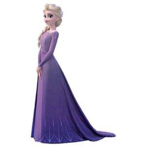 Elsa em vestido roxo Disney Frozen 2 - Bullyland