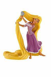 Figura coleccioavel Rapunzel com um pente