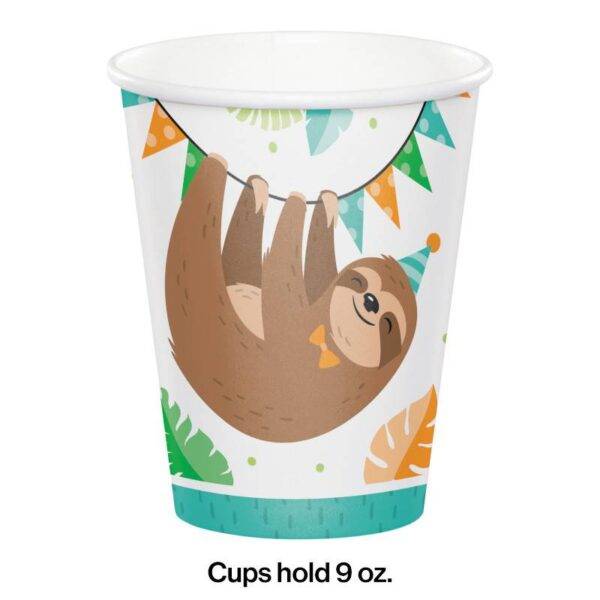 8 Copos Preguiça 250 ml