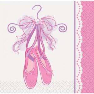 16 GUARDANAPOS 25 CM BAILARINA