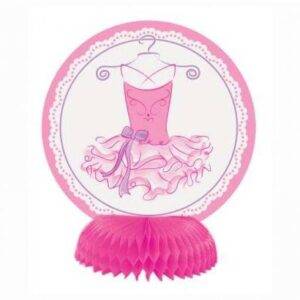 4 MINI CENTROS DE MESA DECORATIVOS 6'' BAILARINA
