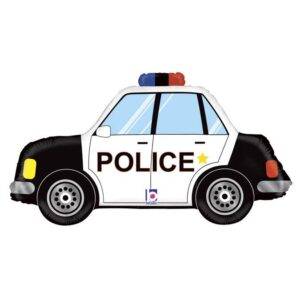 Carro de polícia de 34 "em balão de florete
