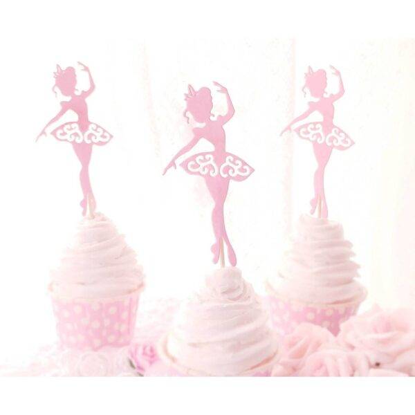 Cake Toppers do tema Ballet