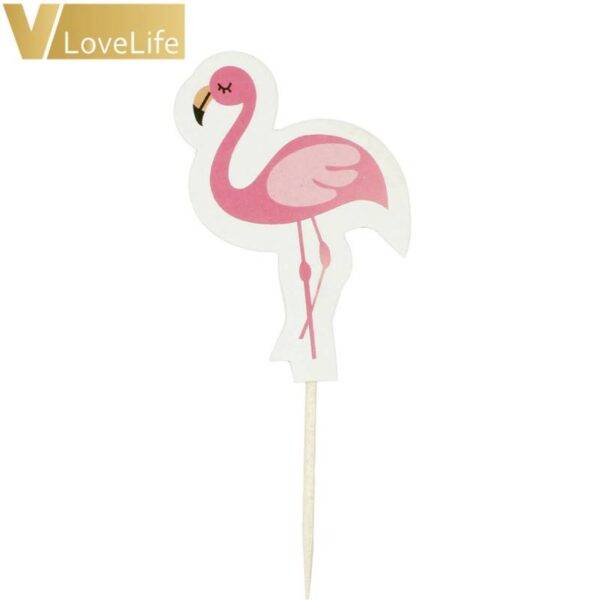 Toppers flamingo (24 Unidades)