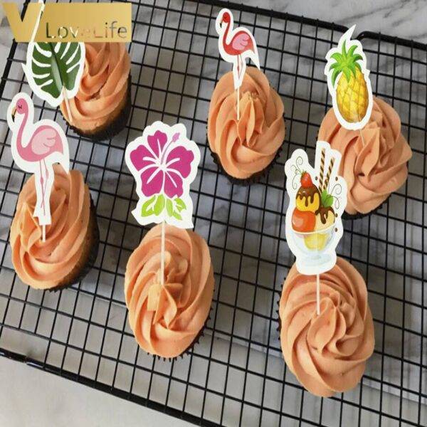 Toppers flamingo (24 Unidades)