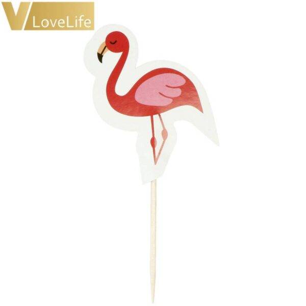 Toppers flamingo (24 Unidades)