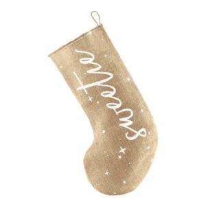 Meia decorativa Sweetie, branca, 23x39,5 cm