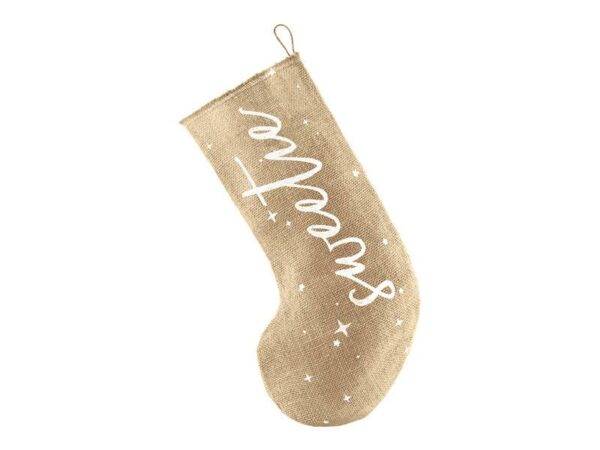 Meia decorativa Sweetie, branca, 23x39,5 cm