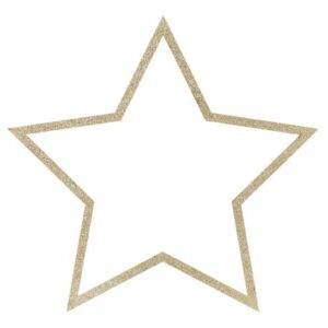 Decorações suspensas Estrelas, mix