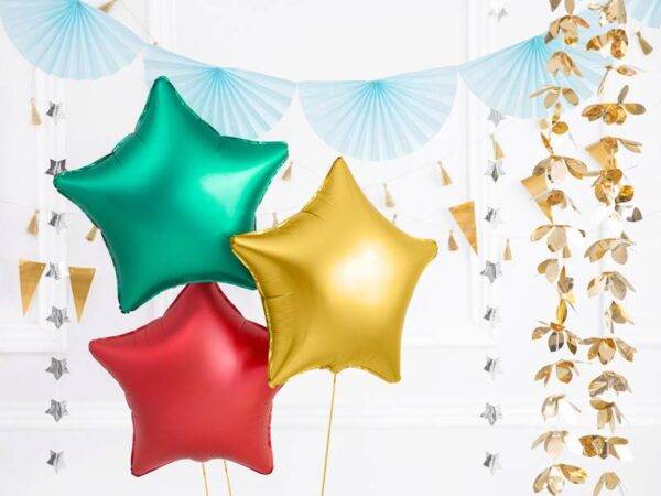 Balão de Foil Estrela 48 cm, ouro