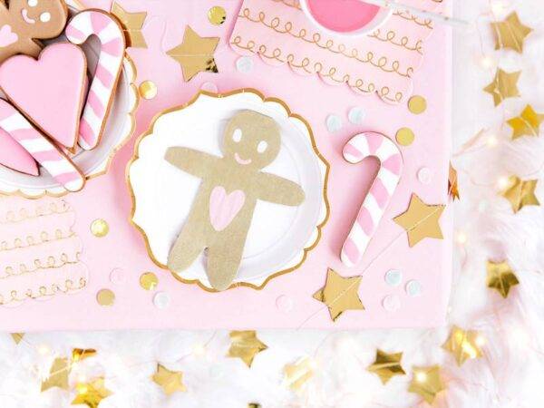 Guardanapos Gingerbread Man, 16x13 cm