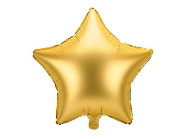 Balão de Foil Estrela 70 cm, ouro