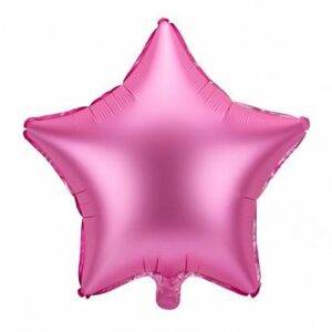 Balão de Foil Estrela 48 cm, Rosa