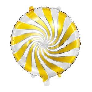 Balão de foil Candy, 35 cm, ouro