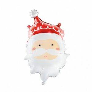 Balão de foil Pai Natal, 37x60 cm, mistura