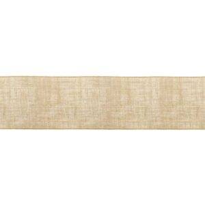 Corredor de mesa de juta Feliz Natal, branco, 50x250 cm