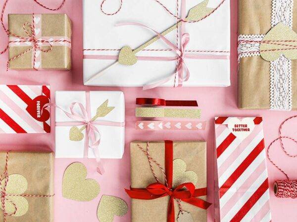 Fita decorativa, mix (10 m cada rolo)
