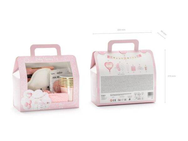 Conjunto de decorações para festas - é uma menina