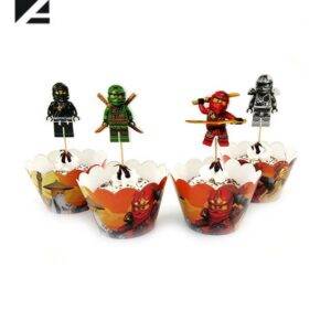 Cake Toppers do tema Lego Ninjago