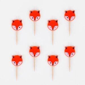 8 Velas Mini Raposa