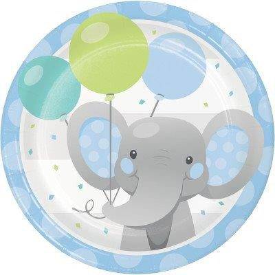 Pratos Pequenos Elefante Azul