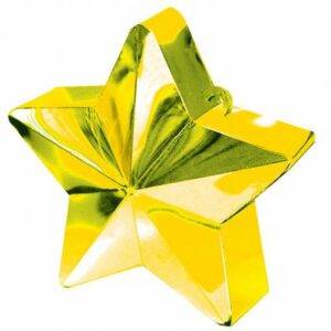 PESO PARA BALÃO ESTRELA DOURADO