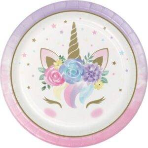 Pratos Baby Unicorn