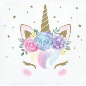 Guardanapos Pequenos Baby Unicorn