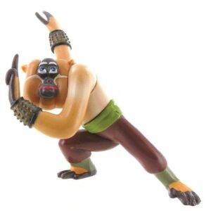 Kung Fu Panda - figura de brinquedo de macaco