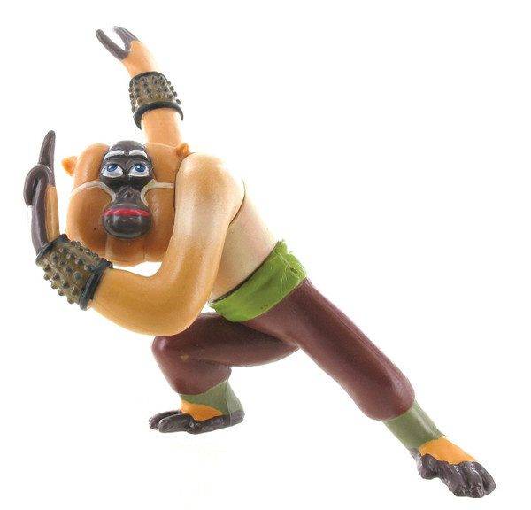 Kung Fu Panda - figura de brinquedo de macaco