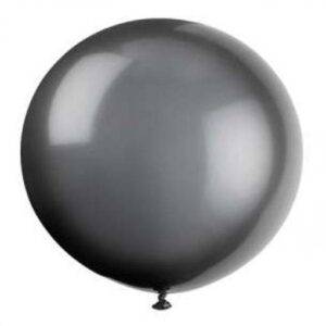 6 BALÕES LATEX 36'' PREMIUM PRETO