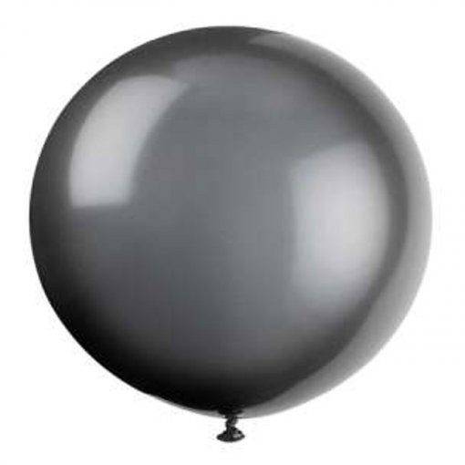 6 BALÕES LATEX 36'' PREMIUM PRETO