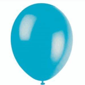 50 BALÕES LATEX 12'' AZUL CARIBE