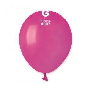 100 BALÕES LATEX 5'' COR FUSCIA