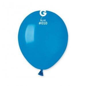 100 BALÕES LATEX 5'' COR BLUE