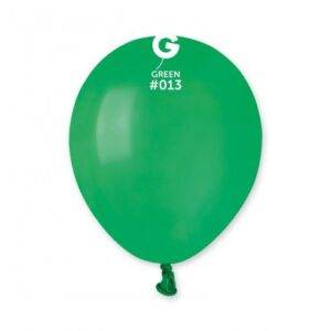 100 BALÕES LATEX 5'' COR GREEN