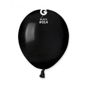 100 BALÕES LATEX 5'' COR BLACK