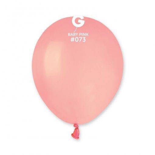 100 BALÕES LATEX 5'' COR BABY PINK
