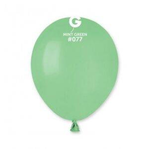 100 BALÕES LATEX 5'' COR MINT GREEN