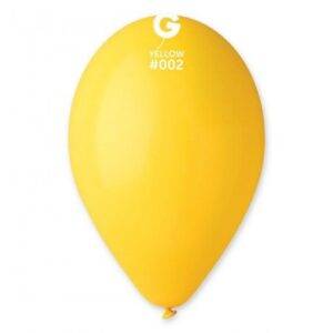 100 BALÕES LATEX 12'' COR YELLOW