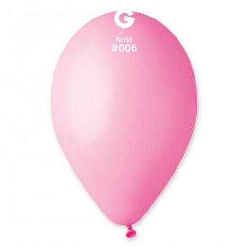100 BALÕES LATEX 12'' COR ROSE