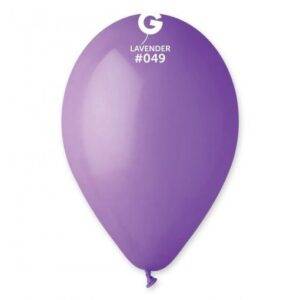 100 BALÕES LATEX 12'' COR LAVENDER